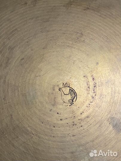 Латунный таз