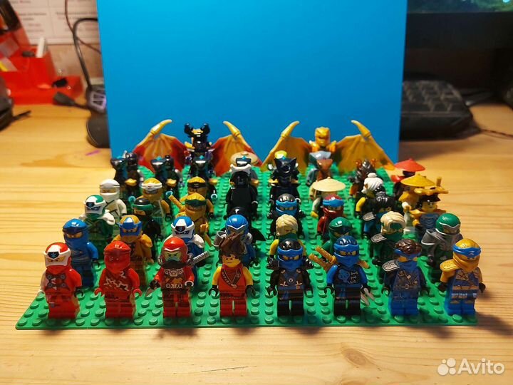 Lego ninjago минифигурки