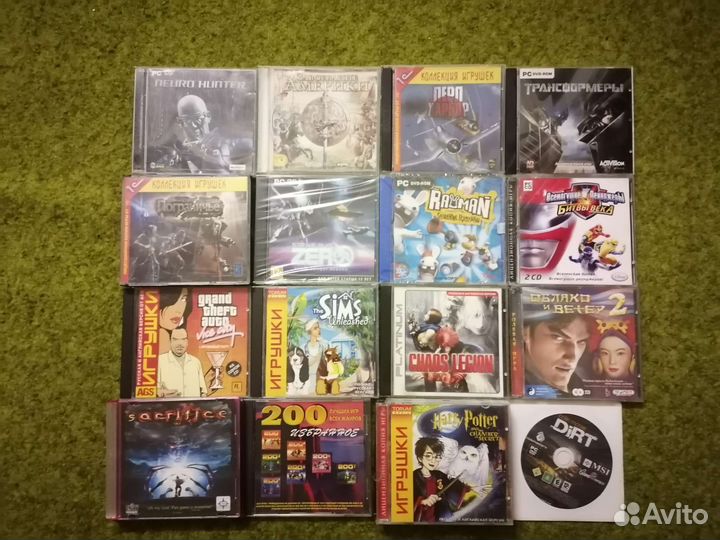 Компьютерные игры на дисках