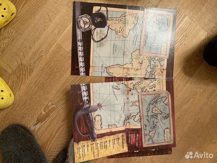 Настольная игра Пираты картбского моря