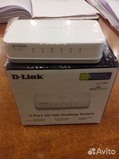 Коммутатор D-link 5 портов
