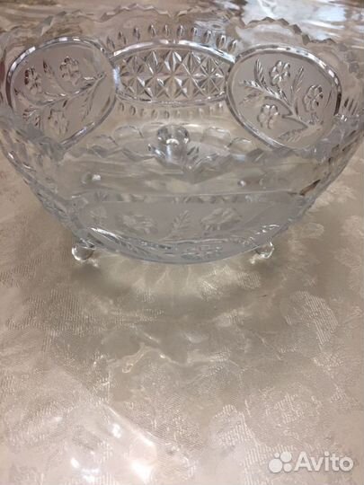 Хрустальная ваза