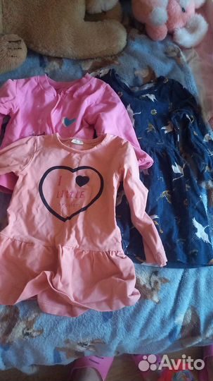 Одежда для девочки пакетом 86-97