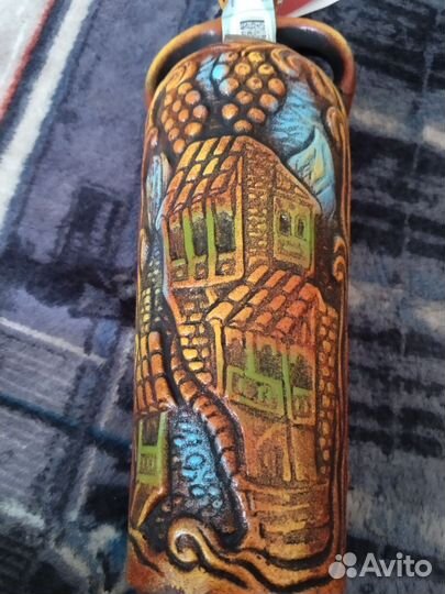 Бутылка коллекционная с вином.Грузия