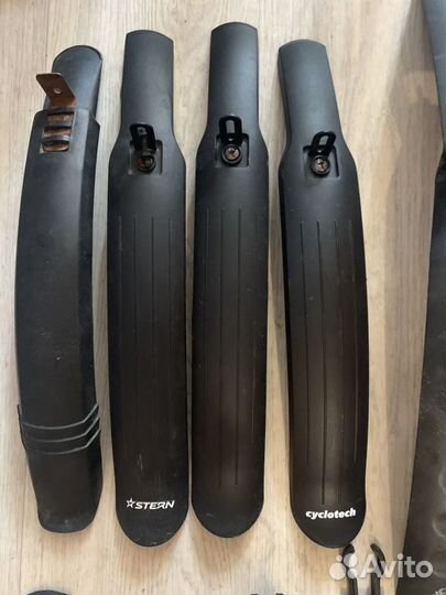 Крылья для велосипеда перед зад для любых колес