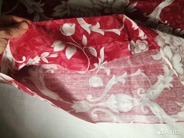 Наволочки 64смх70см,цветочные,хлопок,2шт,новые