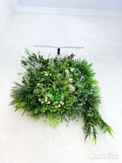 Фитокартина из искуссьвенных растений