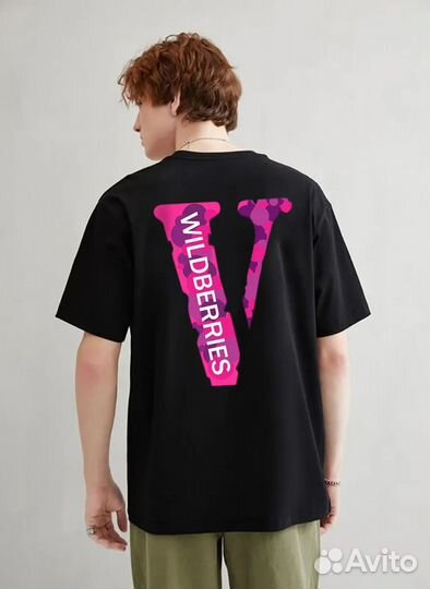 Футболка vlone x wildberries