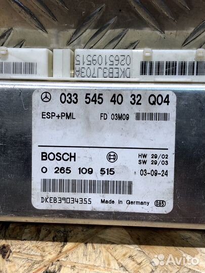 Блок esp mercedes w211 мерседес 211 е211