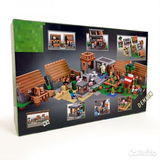 Конструктор Майнкрафт Большая деревня 10531