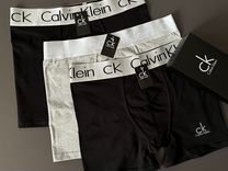 Трусы мужские боксеры calvin klein 3шт