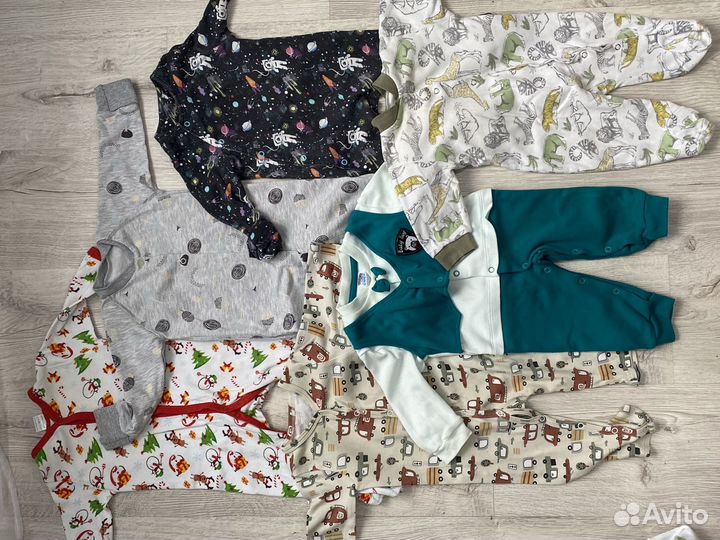 Вещи от 0 до 6 месяцев