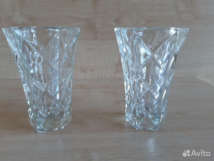 Ваза хрустальная, салфетница