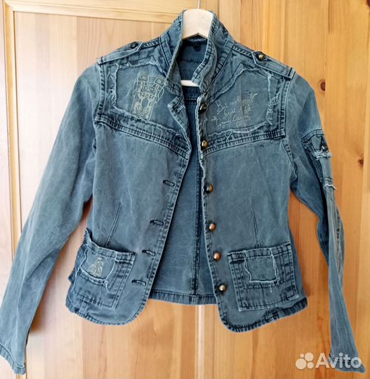 Джинсовая куртка dsquared2