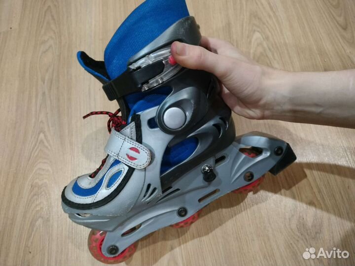 Роликовые коньки детские раздвижные