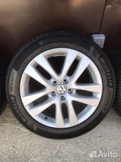 Колеса Volkswagen, R-18, 5x112, на лете