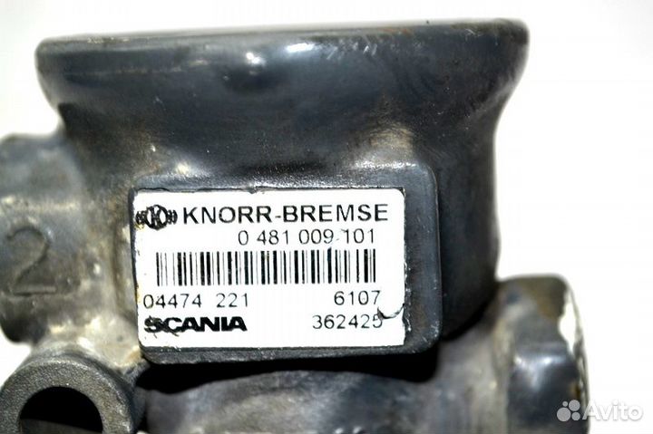 Регулятор давления воздуха scania R-series (01.04)