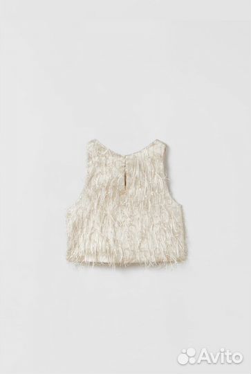 Нарядный топ Zara для девочки 140