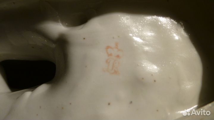 Статуэтка девочка с собакой германия старая