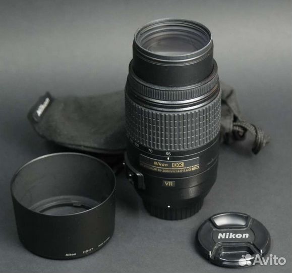 Nikon 55-300mm f/4.5-5.6G ED DX VR AF-S Nikkor