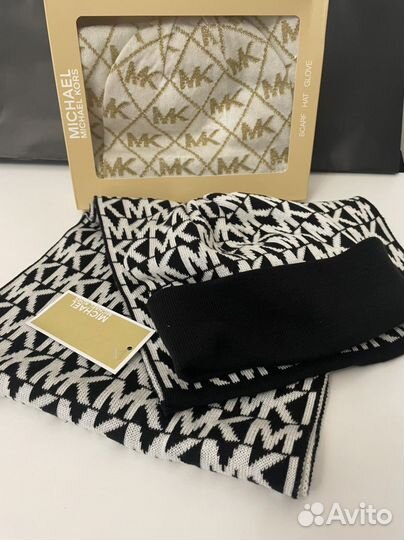 Шапка шарф Michael Kors оригинал комплект