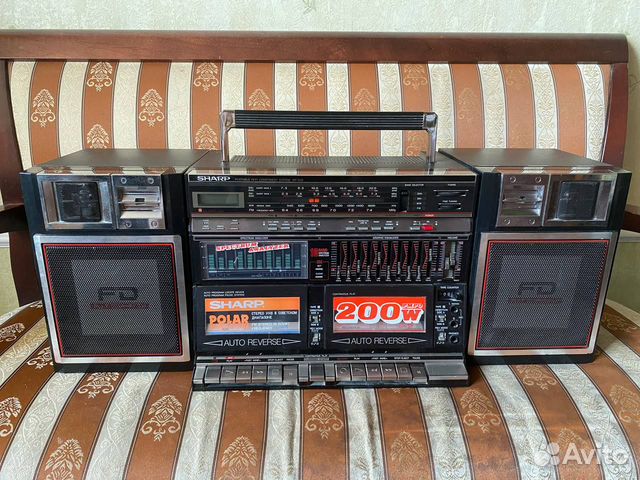 Sharp Potrable Hi-Fi Component System WF-939ZP(BK) купить в Санкт ...