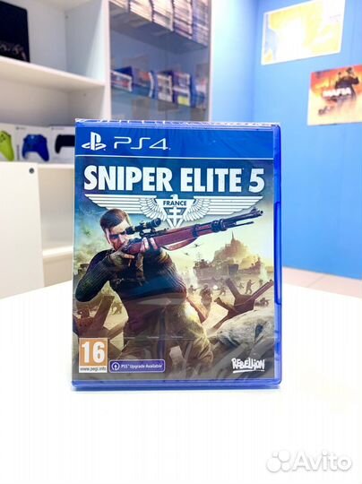 Sniper Elite 5 PS4 (новый, в пленке)