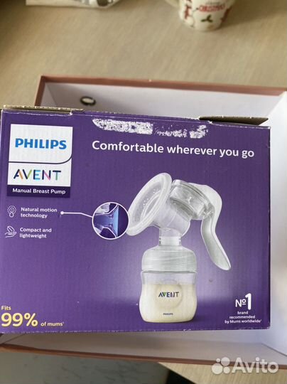 Молокоотсос avent ручной