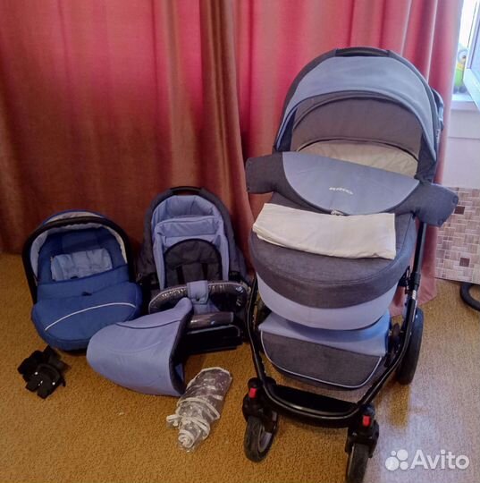 Коляска riko bruno 3 в 1