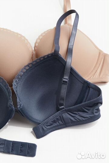 Бюстгальтер 2 шт hm 75B 75D пуш-ап