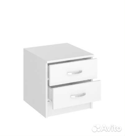 Тумба прикроватная белая