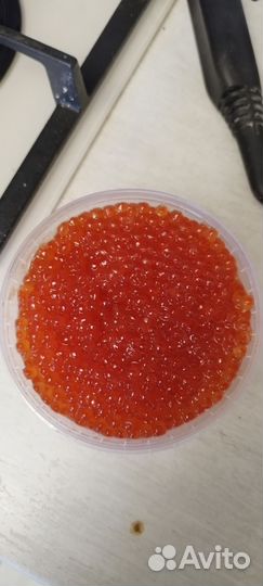 Красная икра кета