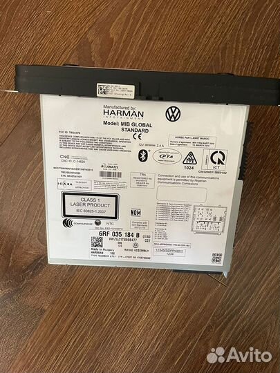 Магнитола volkswagen polo бу