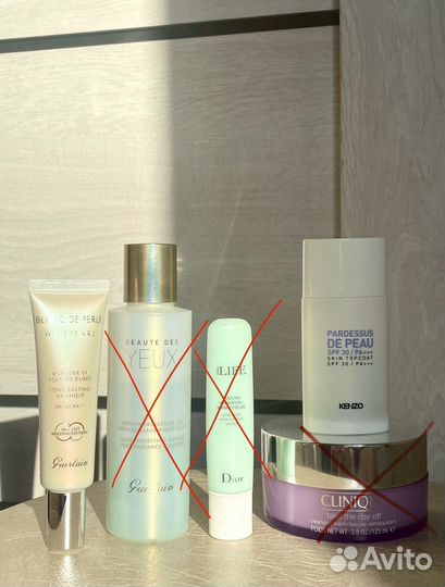 Уход за кожей лица люкс-брендов б/у
