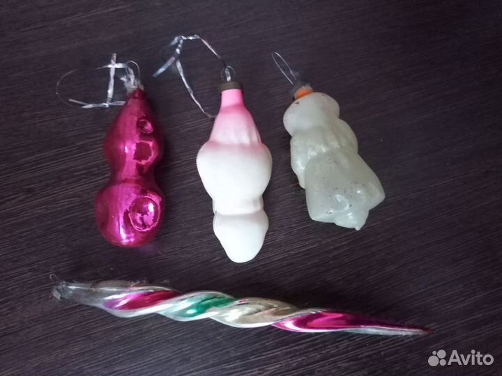 Елочные игрушки СССР