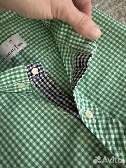 Рубашка Lacoste, S, хлопок