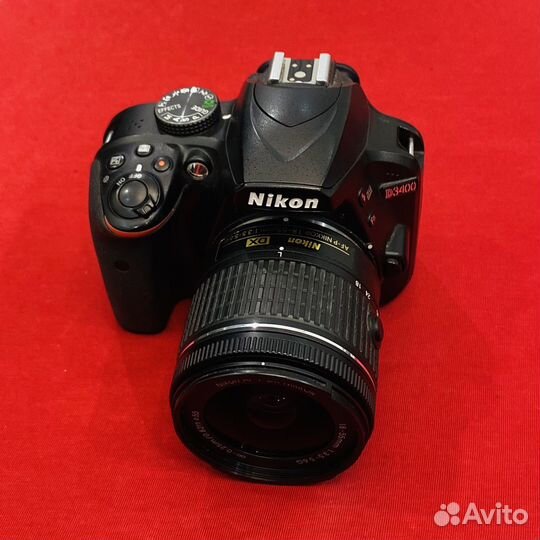 Nikon d3400 kit 18-55mm