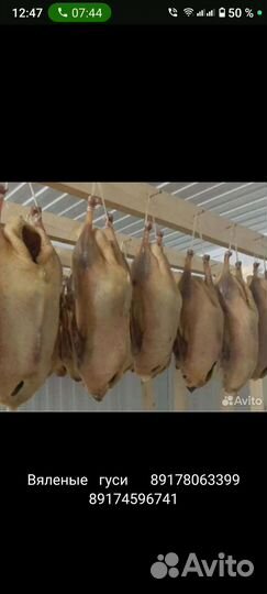 Гусь вяленый