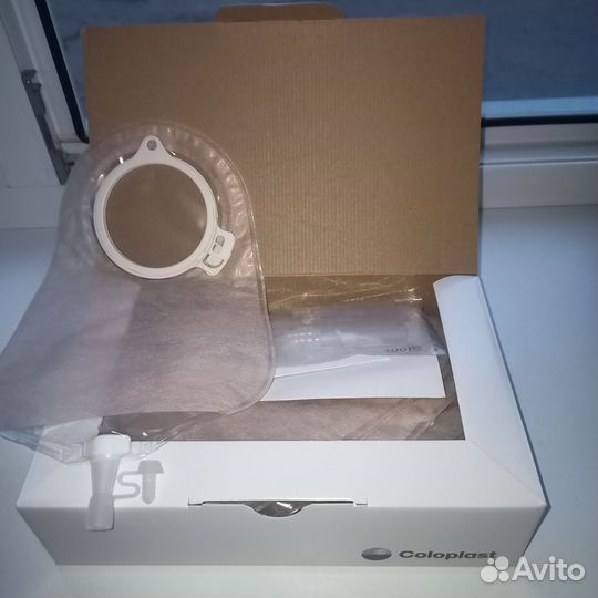 Двухкомпонентный дренируемый уроприемник