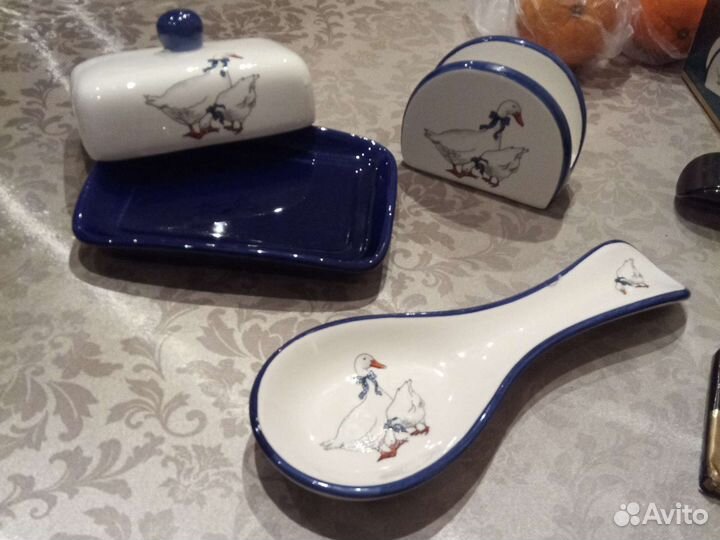Фарфоровая посуда гжель