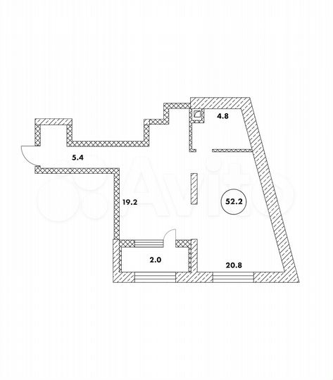 2-к. апартаменты, 52,2 м², 5/29 эт.