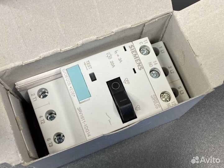 Siemens 3RV1611-1DG14 новый, 2 шт