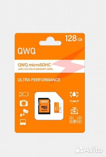 Новая карта памяти объёмом 128gb