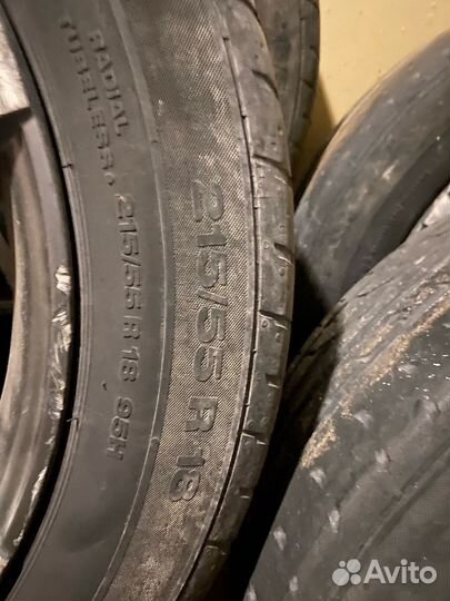 R18 Continental ContiPremierContact 215/55, PCD 5x114.3 DIA 12