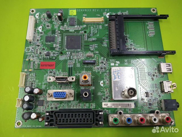 Запчасти к тв Toshiba 32HL833R
