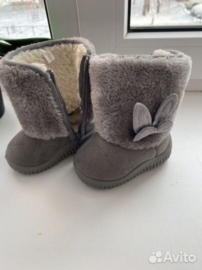 Угги ботинки для девочки новые 19