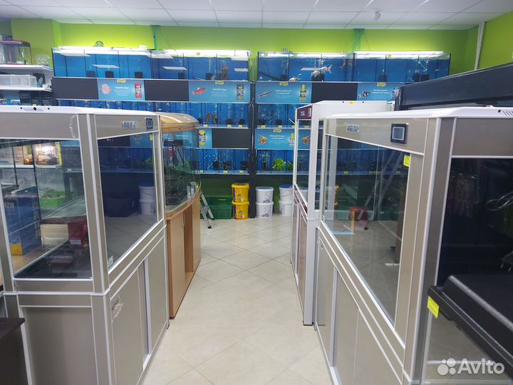 Аквариум Minjiang Межкомнатный с Тумбой