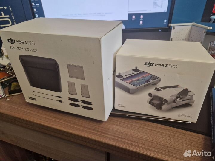 Dji mini 3 pro + Fly More Kit Plus + комплект