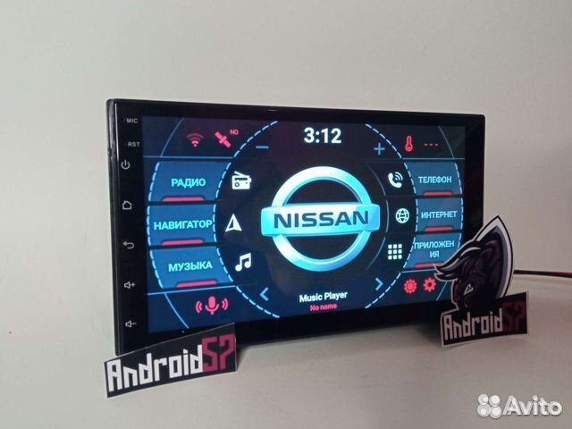 Магнитола Nissan note Android 2gb/32gb