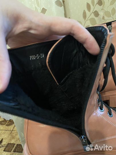 Ботинки женские 39 размер